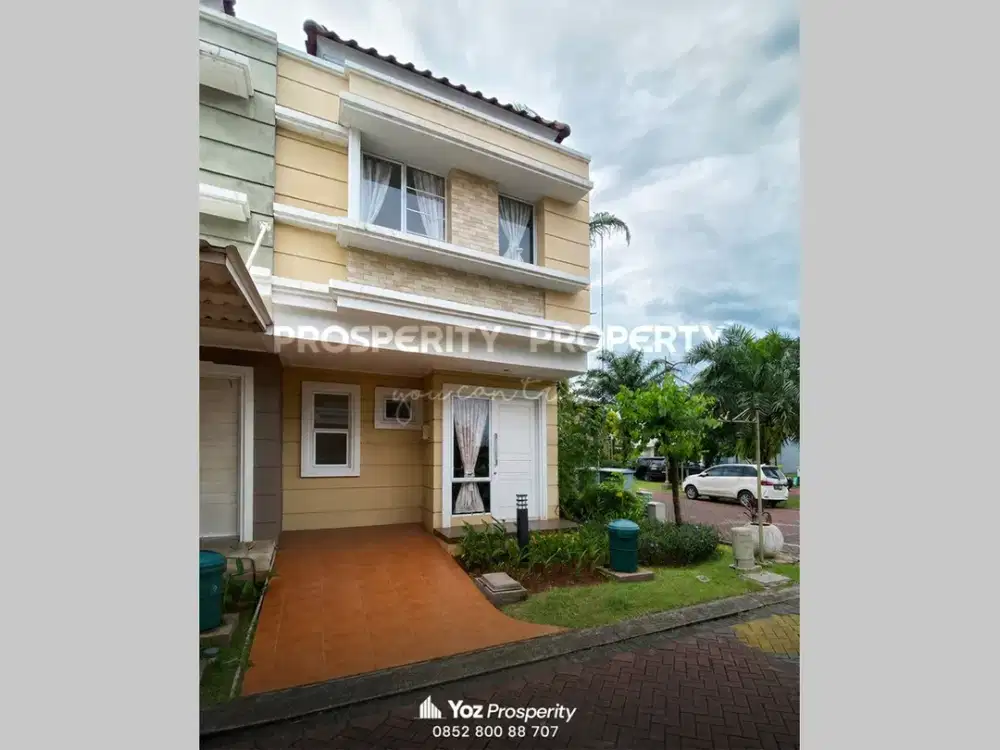 Termurah Rumah Hoek Dekat Clubhouse Cluster Amarillo Village Paramount Gading Serpong Tangerang