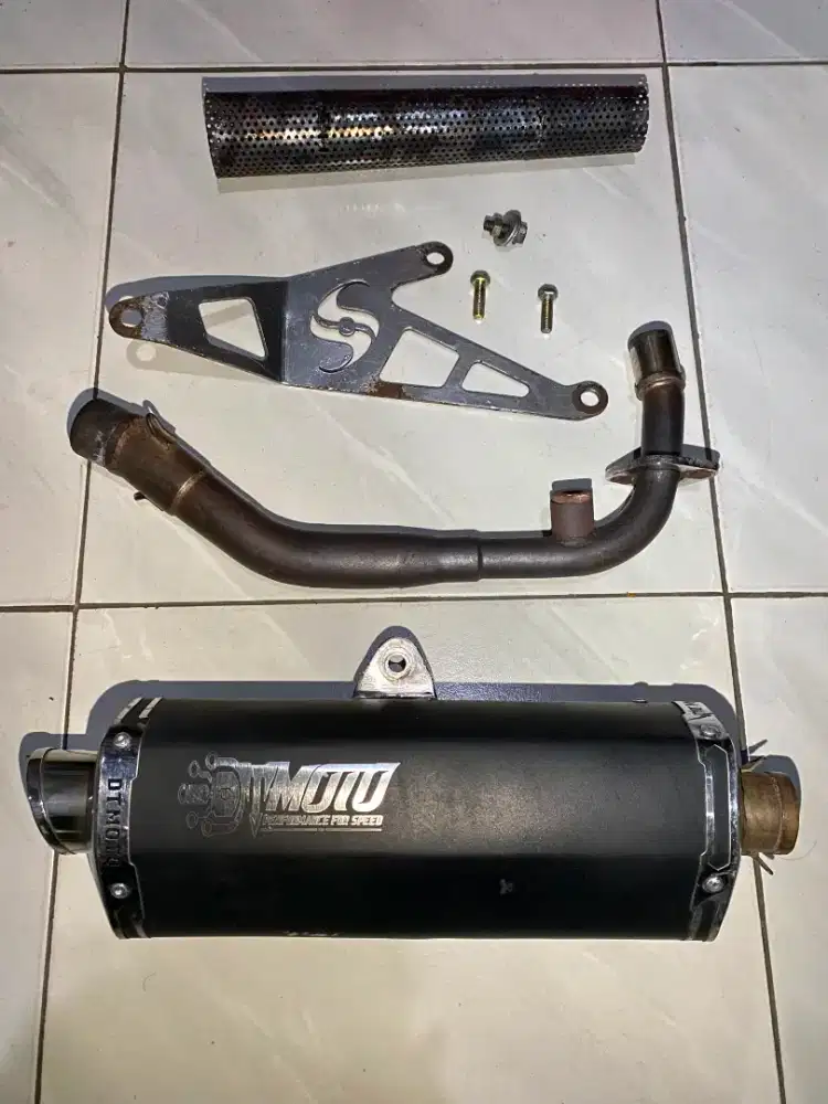 Knalpot vespa matic