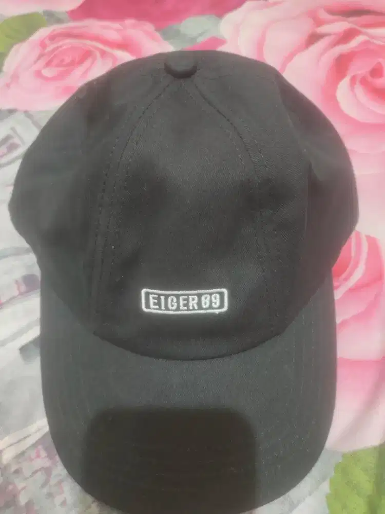 Topi Eiger Original full hitam