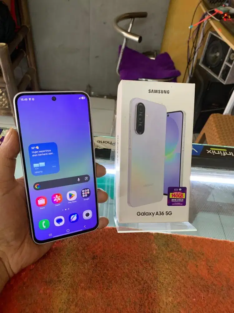 Samsung A36 5G 8/256 Mulus Resmi sein