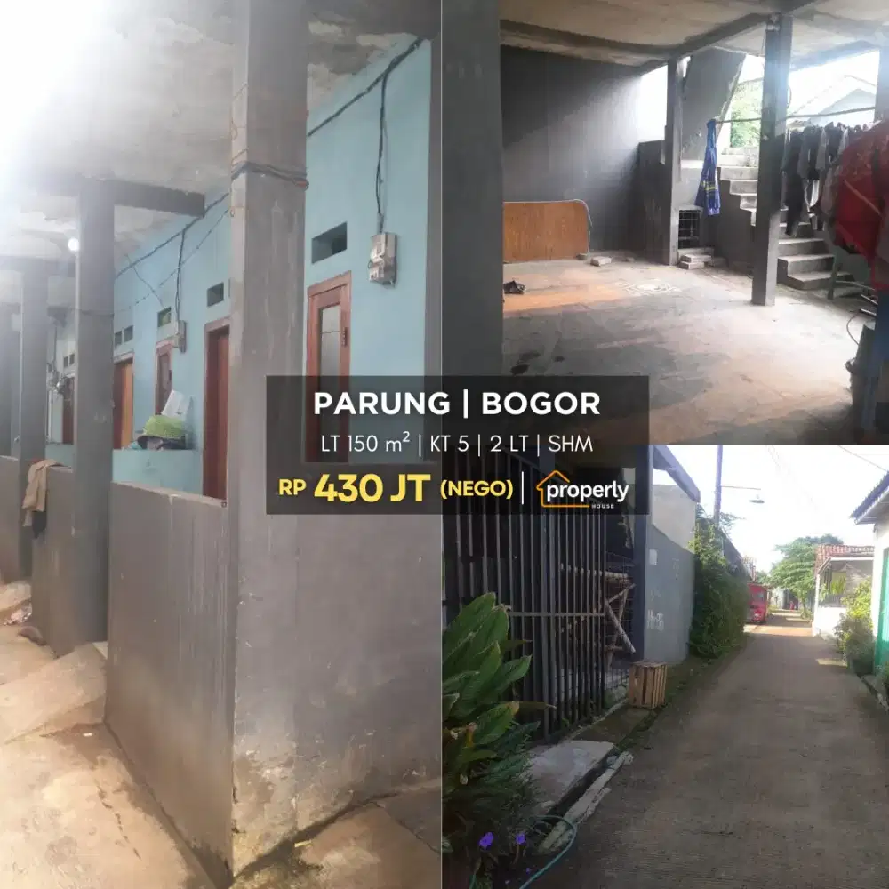 DIJUAL RUMAH KONTRAKAN FULL DAG