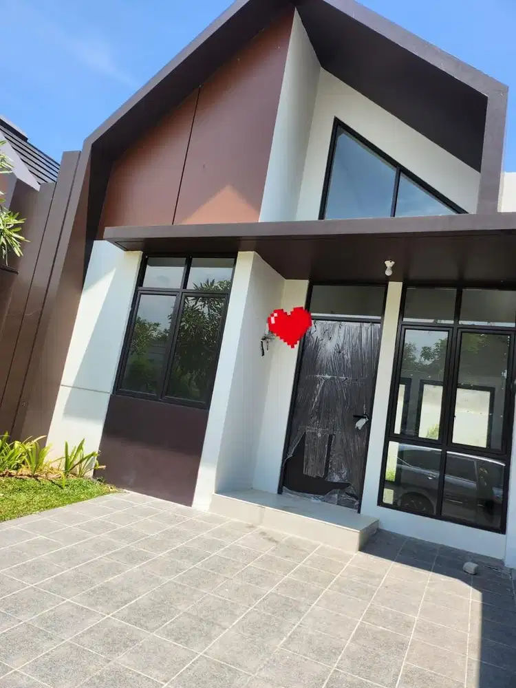 Dijual/ Disewakan MURAH Rumah Baru Un-furnished, Lanjut KPR