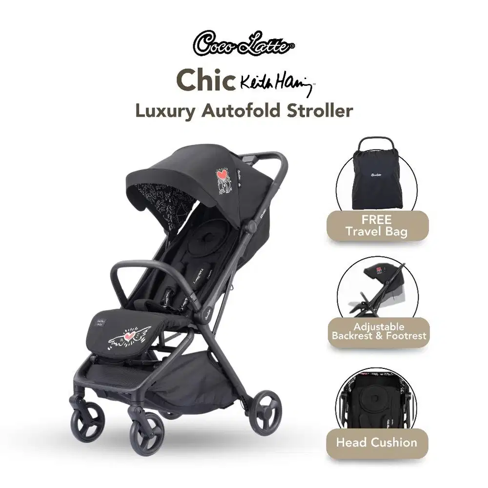 Stroller Coco Latte Chic New