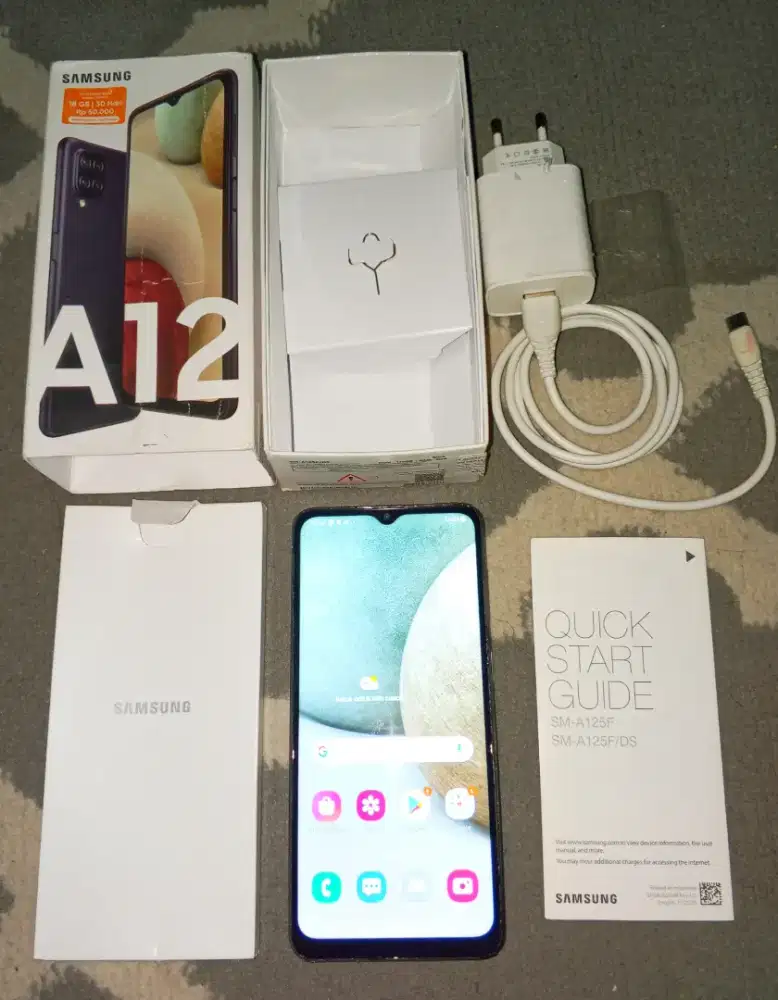 Samsung A12 mulus fullset 850 nego