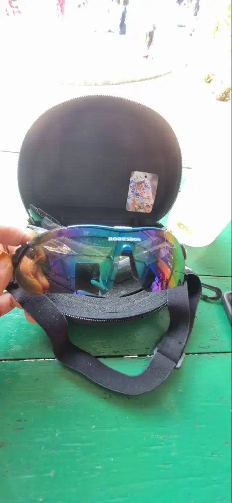 kacamata sepeda lari outdoor robesbon polarized sunglasses