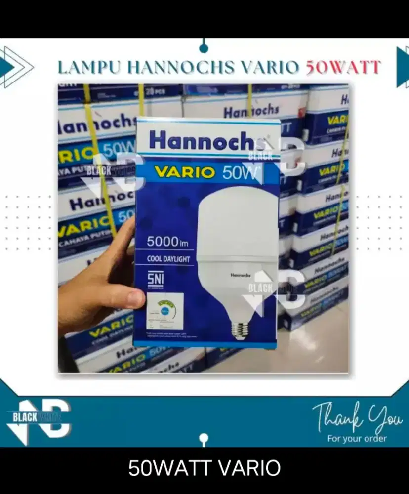 Lampu hannochs vario 50wat