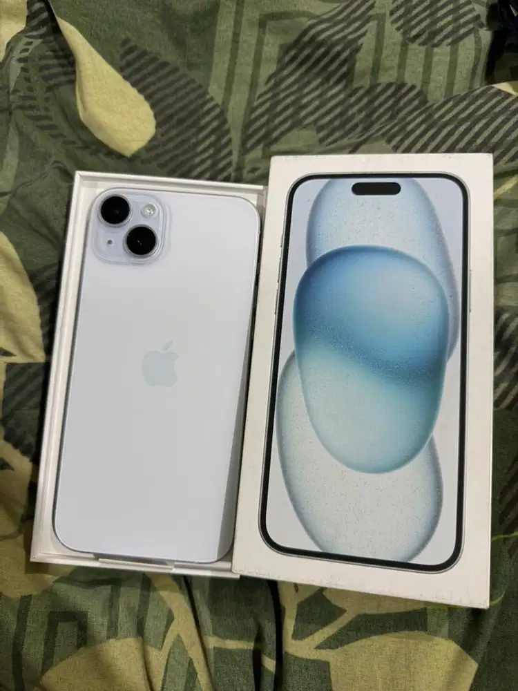 Dijual Iphone 15 Plus 128gb blue