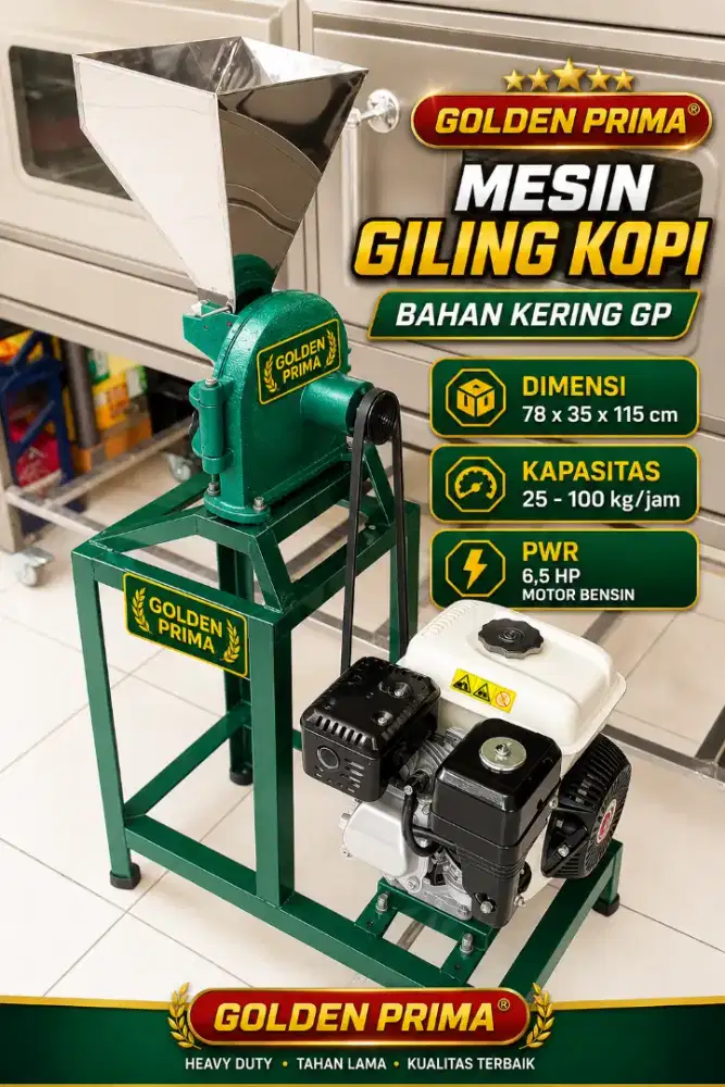 MESIN GILING KOPI / PENEPUNG BAHAN KERING GP