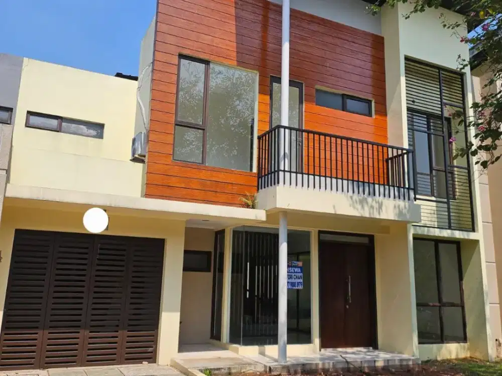 DISEWAKAN RUMAH DI BSD CLUSTER AVANI SEMI FURNISH BARU