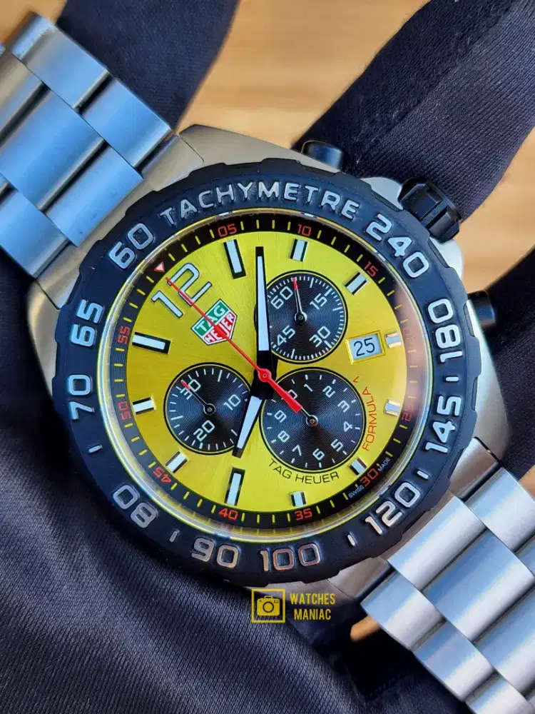 Jam Tangan Original Tag Heuer Formula 1 Chronograph Swiss Fullset Box