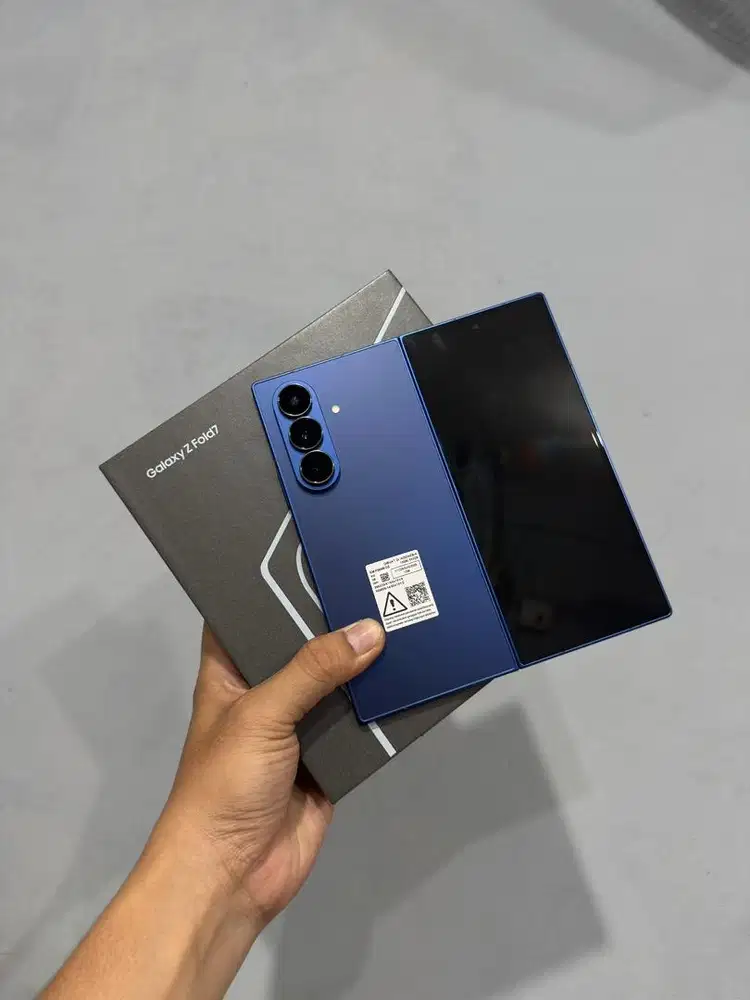 Samsung Z Fold 7 12/512gb Sein Second Lengkap Mulus