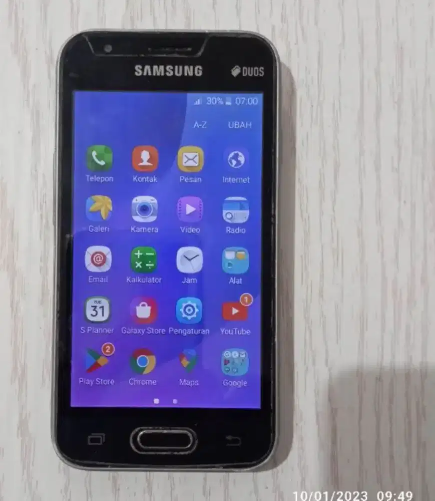 Samsung j1 mini second