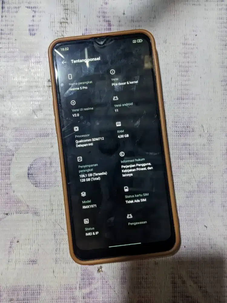 Dijual hp realme