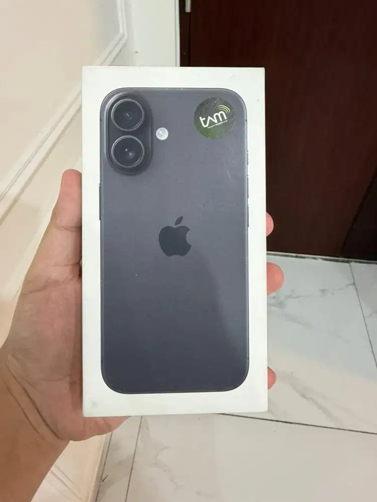 iPhone 16 128GB Black Resmi Segel Box