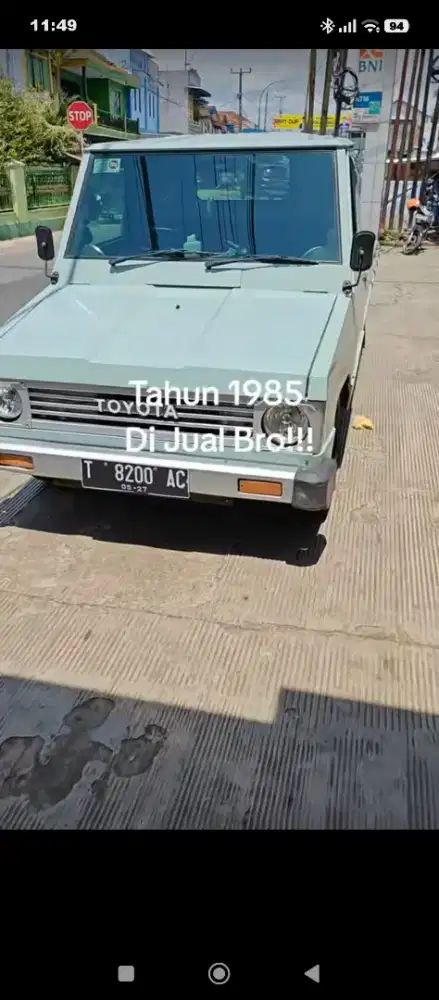 Di Jual Kijang Clasik Tahun 1985. Power steering elektrik AC Audio