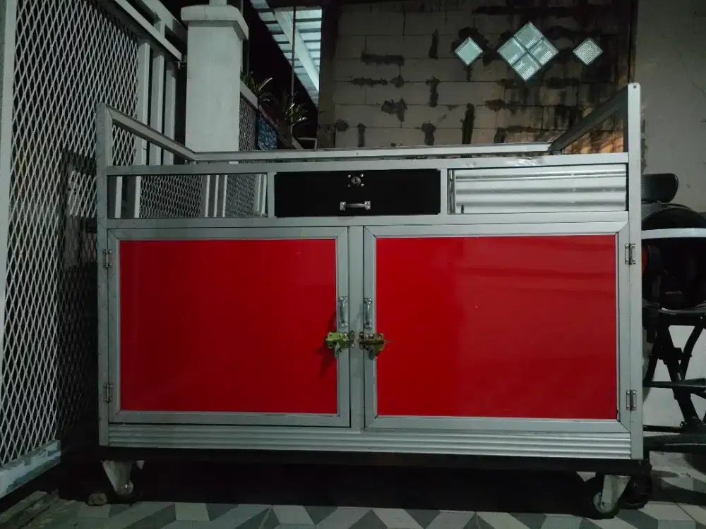 GEROBAK JUALAN CUSTOM masih mulus