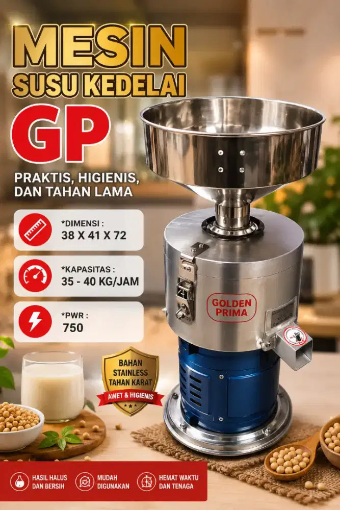 MESIN SUSU KEDELAI GP
