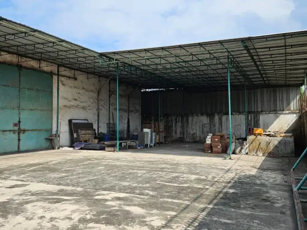 dijual gudang jalan besar sampali harga paling terbaik ukuran 1700m2