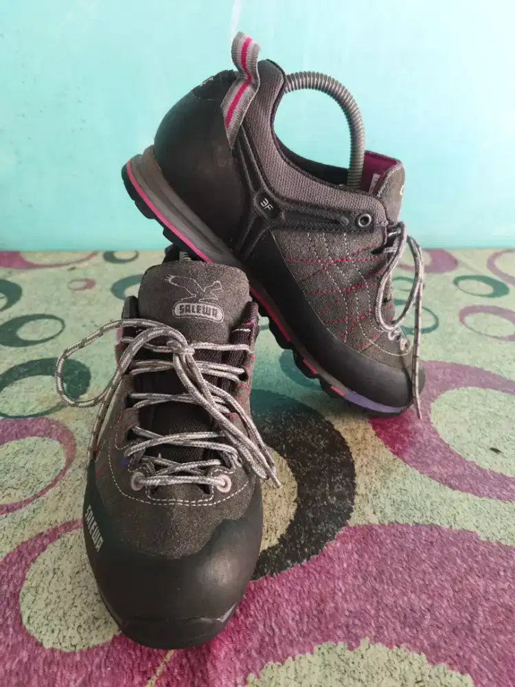 Salewa Mountain Trainer Pelle Hiking Carbon/Azalea Unisex