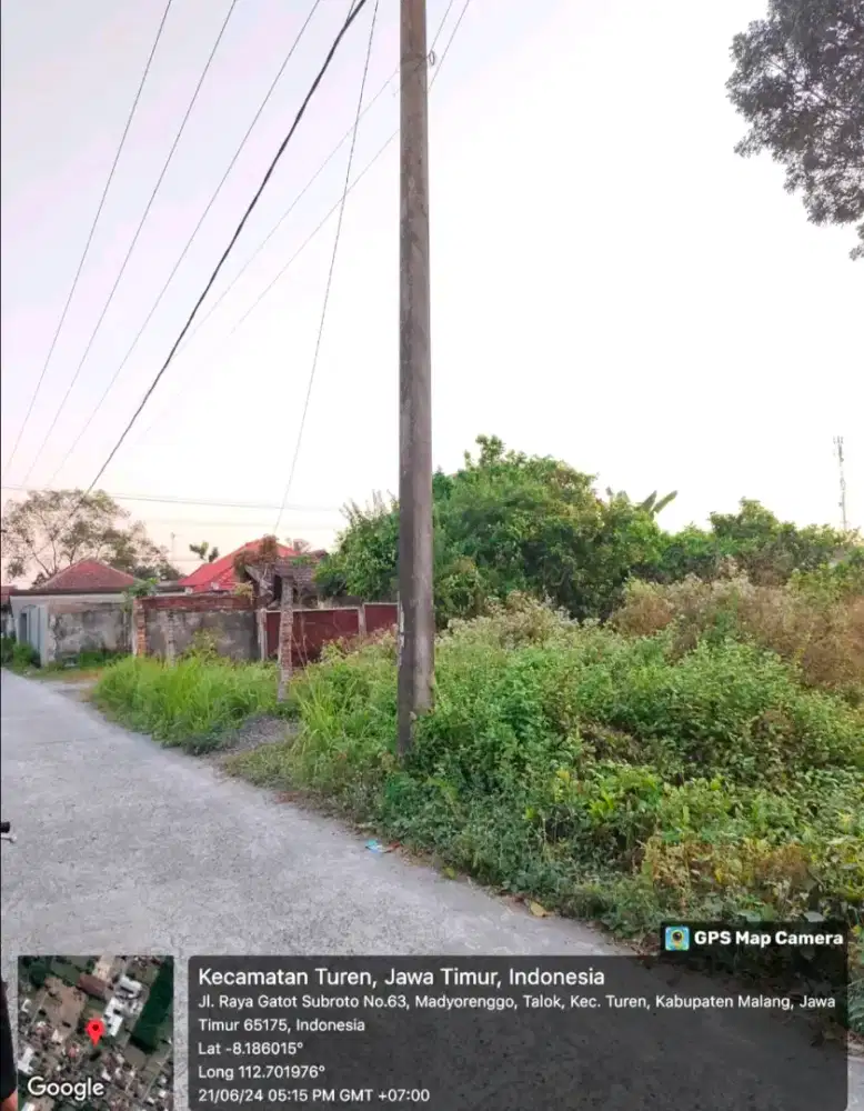 JUAL TANAH TALOK KEC. TUREN, KAB. MALANG JAWA TIMUR