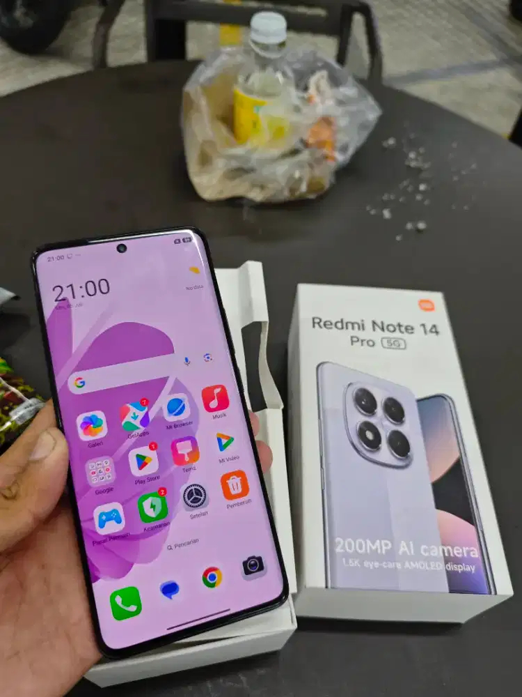 Redmi Note 14 Pro 5G ram 8/256GB Fullshet