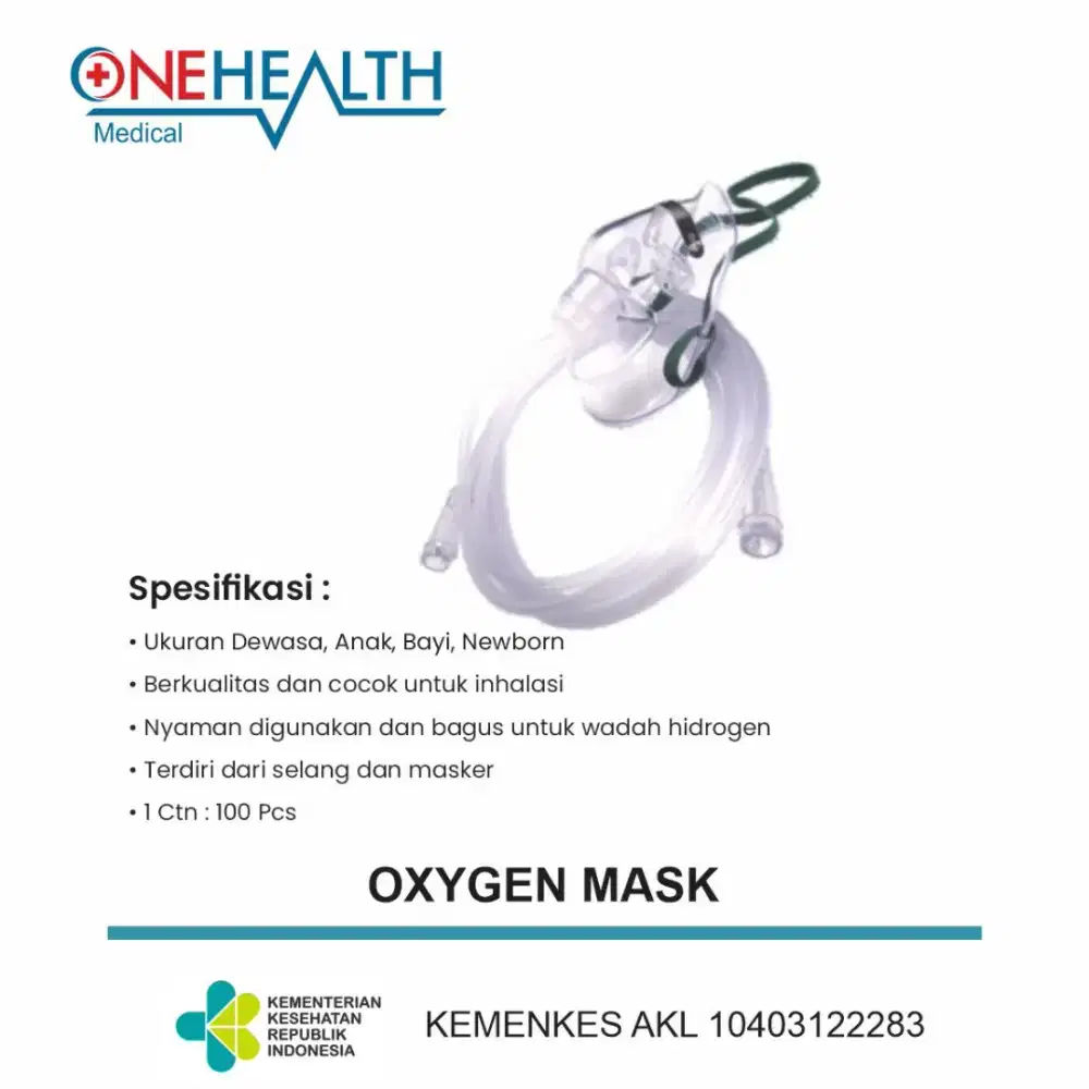 Masker oksigen anak