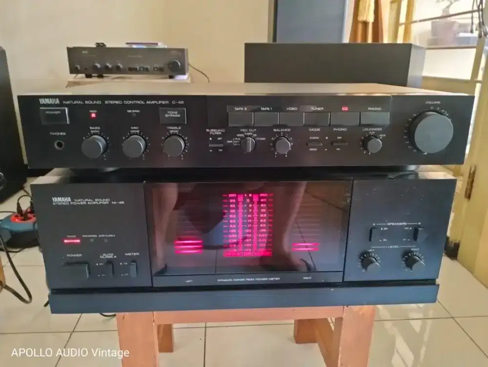 Pre power yamaha c 45 dan m 45 japan