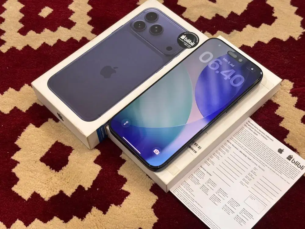 Iphone 17 PROMAX RESMI LIKE NEW bh 100 bisa TT