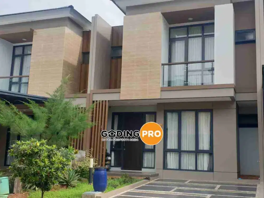 Jual rumah minimalis modern style cluster baru lokasi strategis. Kota Wisata Cibubur.
