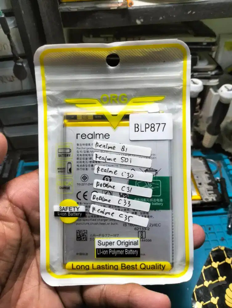 realme 8i / 50i / c30 / c31 / c33 / c35