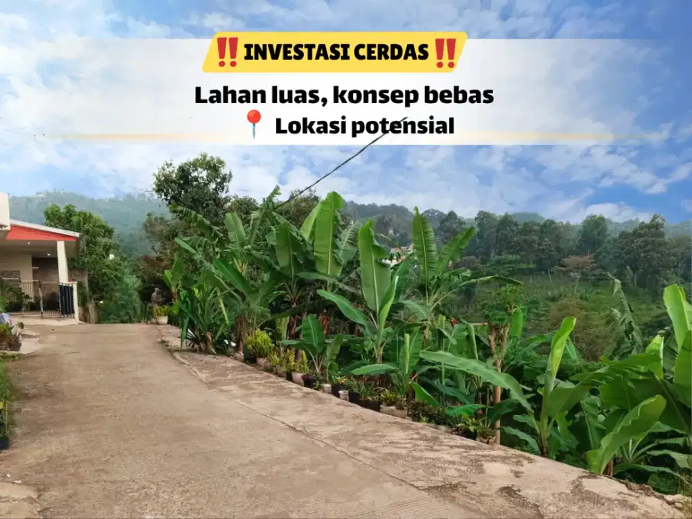 Tanah Bandung Timur View Alam, Amankan Lahan Terbaik Sebelum Terjual