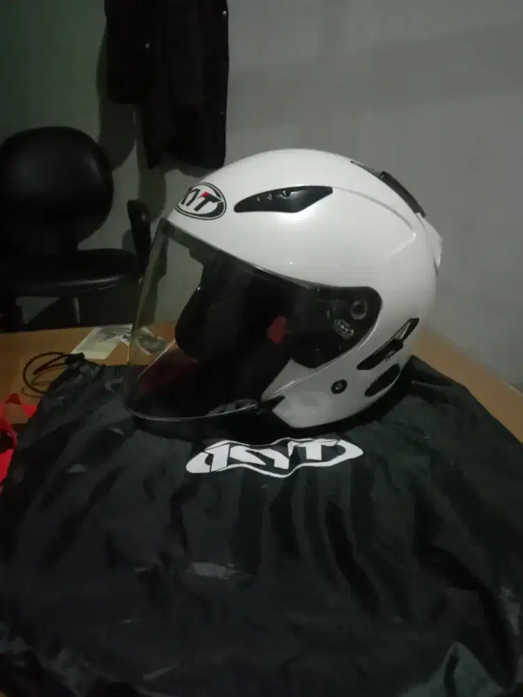 Jual helm KYT galaxy plat R busa tebal size L,290nego
