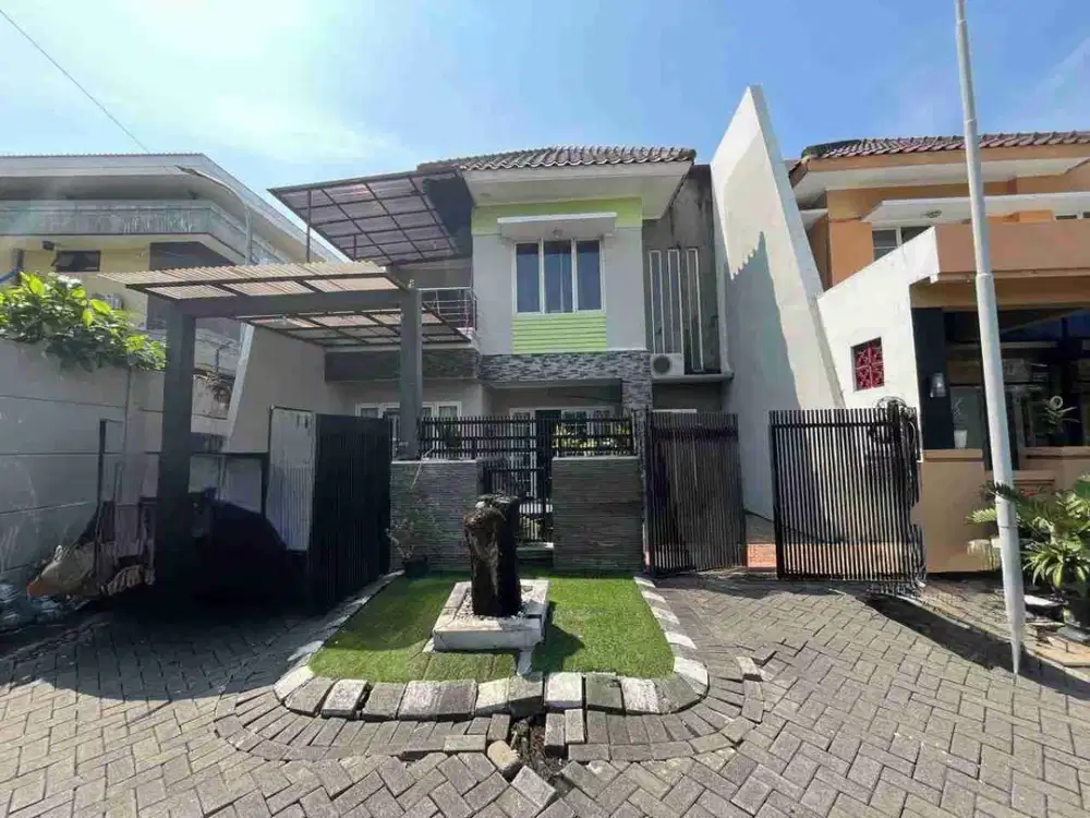 Dijual Murah Cepat Lelang Rumah 2lt Minimalis Sakura Residence Ketintang Gayungan Surabaya