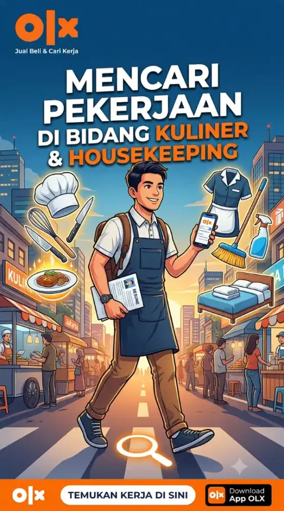 Mencari pekerjaan di bidang Kuliner dan Housekeeping