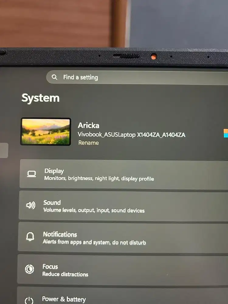 Laptop Asus Vivobook