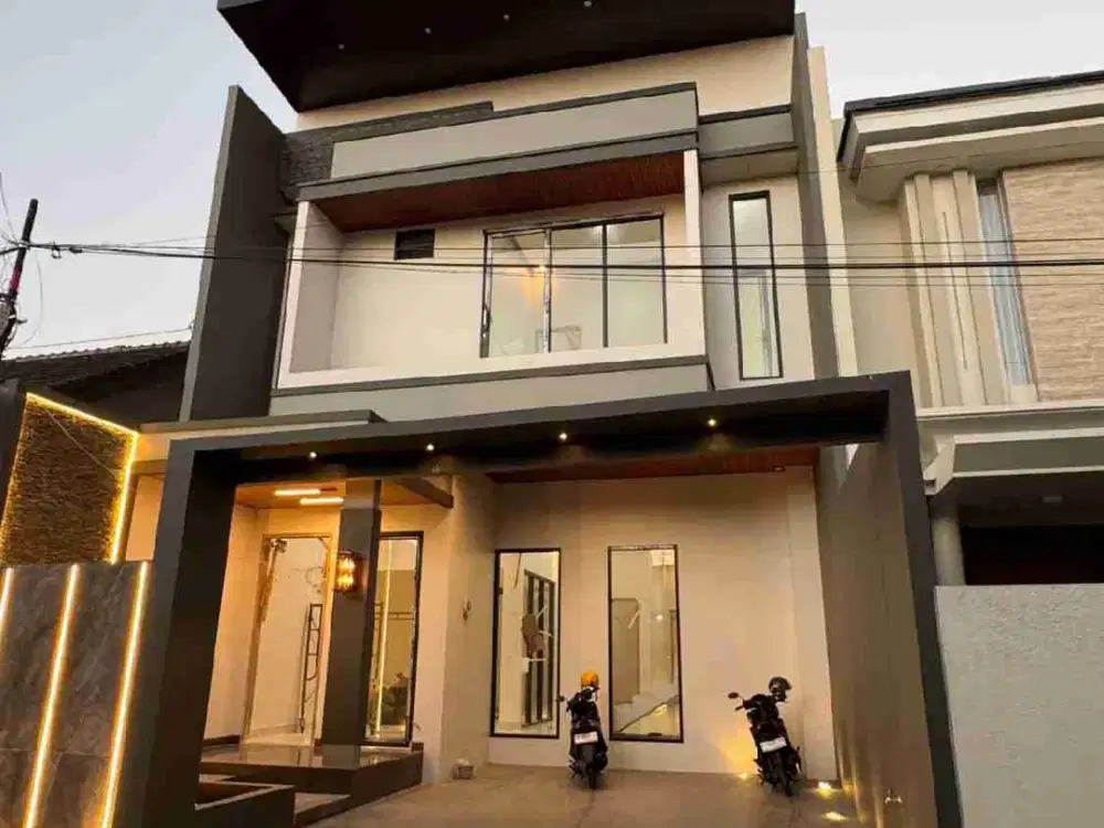 JUAL RUMAH TROPIS KONTEMPORER PREMIUM BARU DI PURWOMARTANI SLEMAN YOGYAKARTA