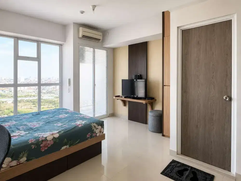 Disewakan Apartemen Taman Melati Studio Furnished Lantai 27 REV.A689