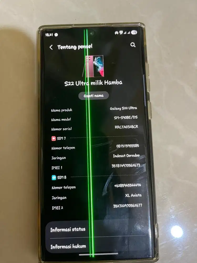 Samsung galaxy s22 ultra 5g burgundy 12/256 gb fullset