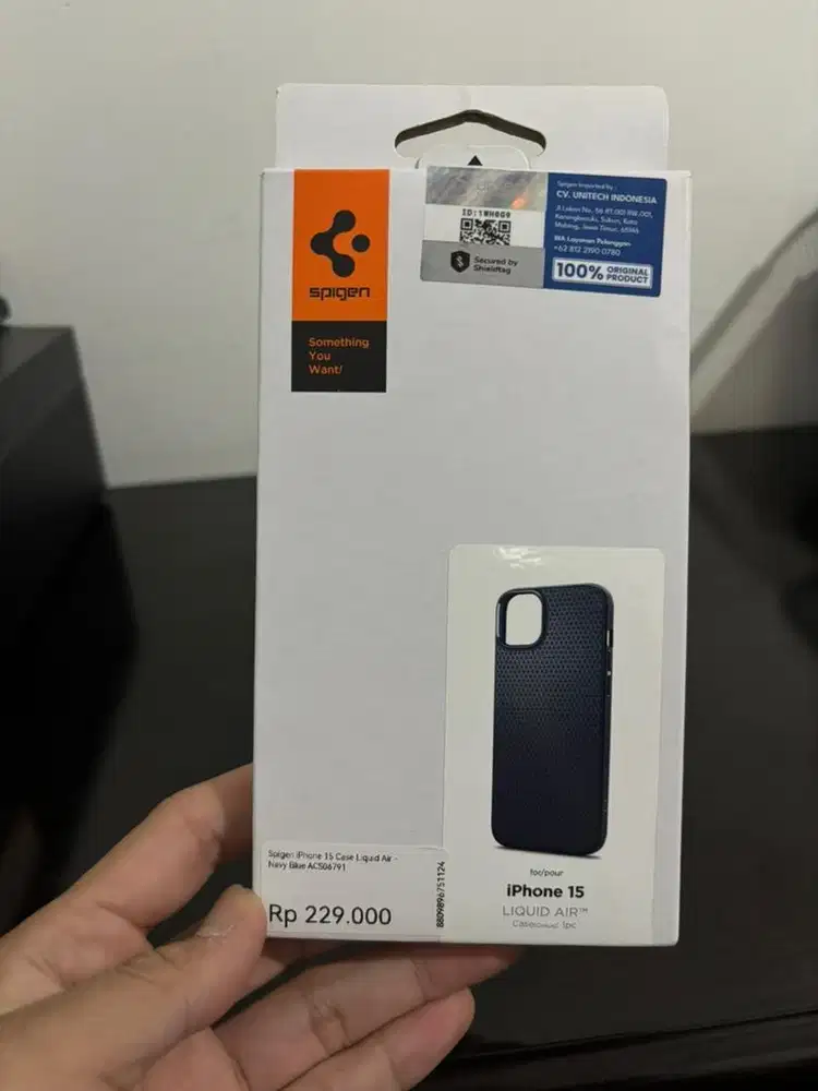Case Spigen Liquid Air Original Like New iphone 15 basic