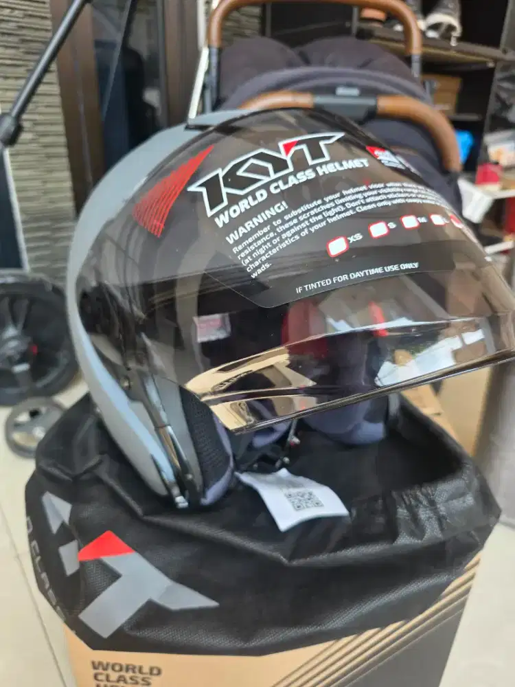 Helm KYOTO RANGER 2.0 New Grey abu abu half fave XL