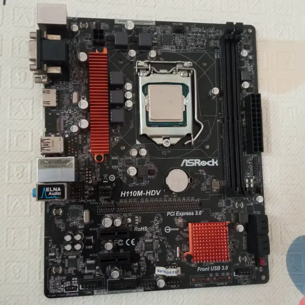 Intel Core i5-6500 + ECS H110M-HDV