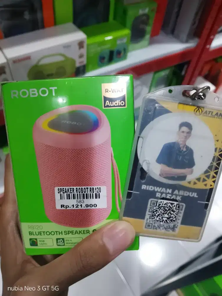 SPEAKER BT ROBOT RB120 | ATLANTIS DAHSYAT