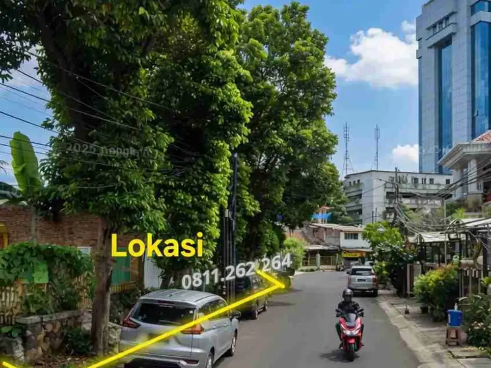 Tanah Dijual Turun Harga 2 M di Menteng Dalam dekat Hotel Bidakara Gatsu Jaksel