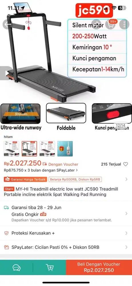 Threadmill merk my_hi low watt