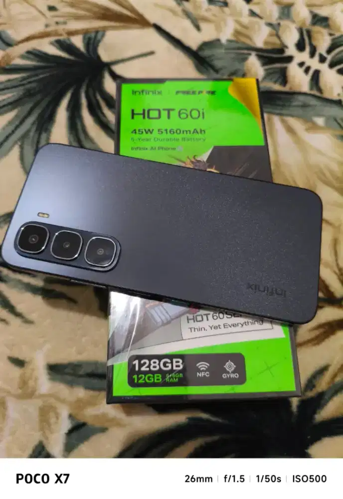 Infinix hot 60i fullset mulus