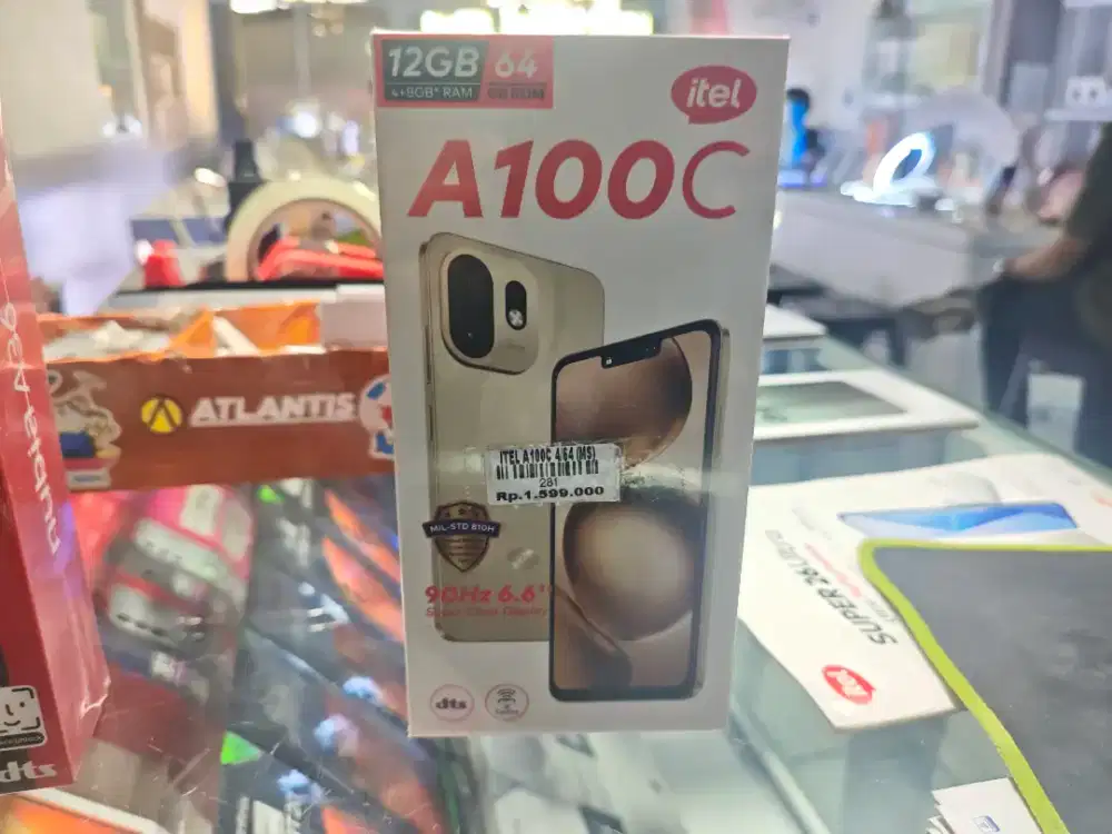 ITEL A100C RAM 4/64GB ATLANTIS DAHSYAT