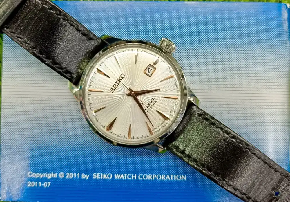 Seiko Presage Automatic Light Gold Dial Original