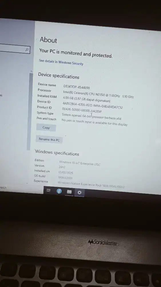 leptop asus x441N