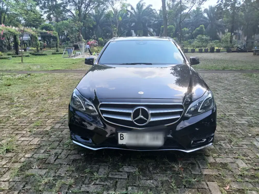 Mercedes benz E400 AMG 2015 hitam