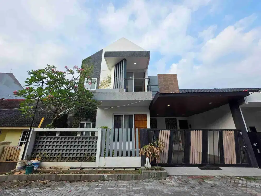 Rumah 2 Lt Bangunan Baru di Jl Sendangsari Utara, Kalicari Pedurungan